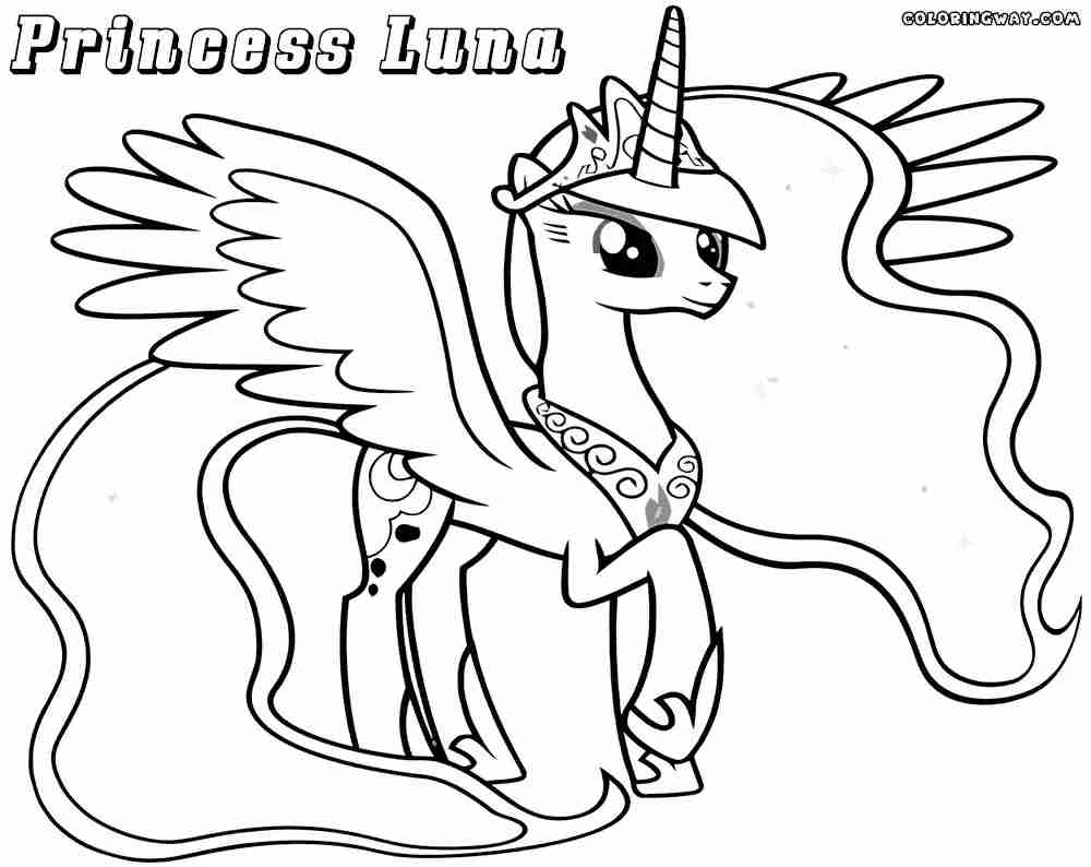 92 Princess Luna Coloring Pages Printable 60