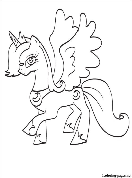 92 Princess Luna Coloring Pages Printable 62