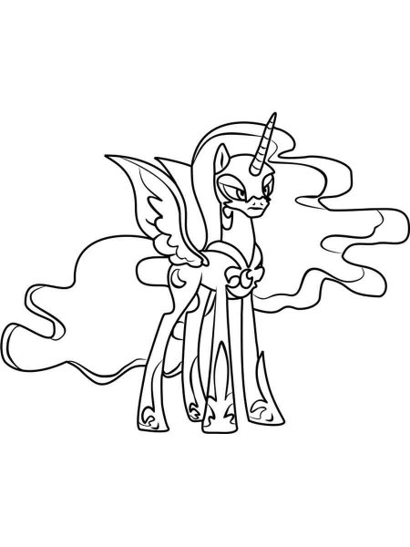 92 Princess Luna Coloring Pages Printable 66