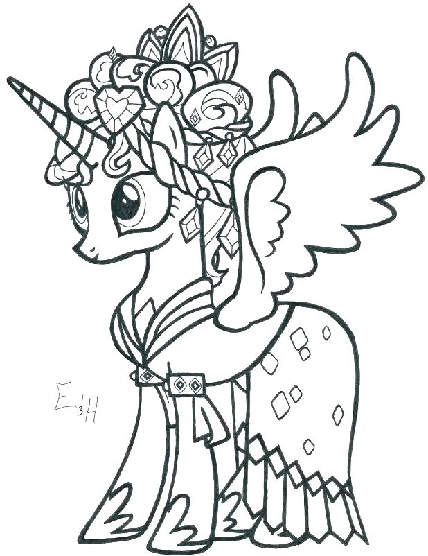 92 Princess Luna Coloring Pages Printable 76