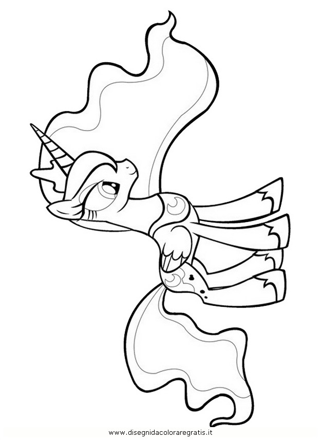 92 Princess Luna Coloring Pages Printable 91