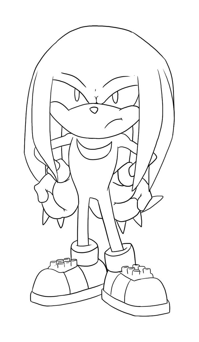 All New Exciting Sonic Coloring Pages Printable 15