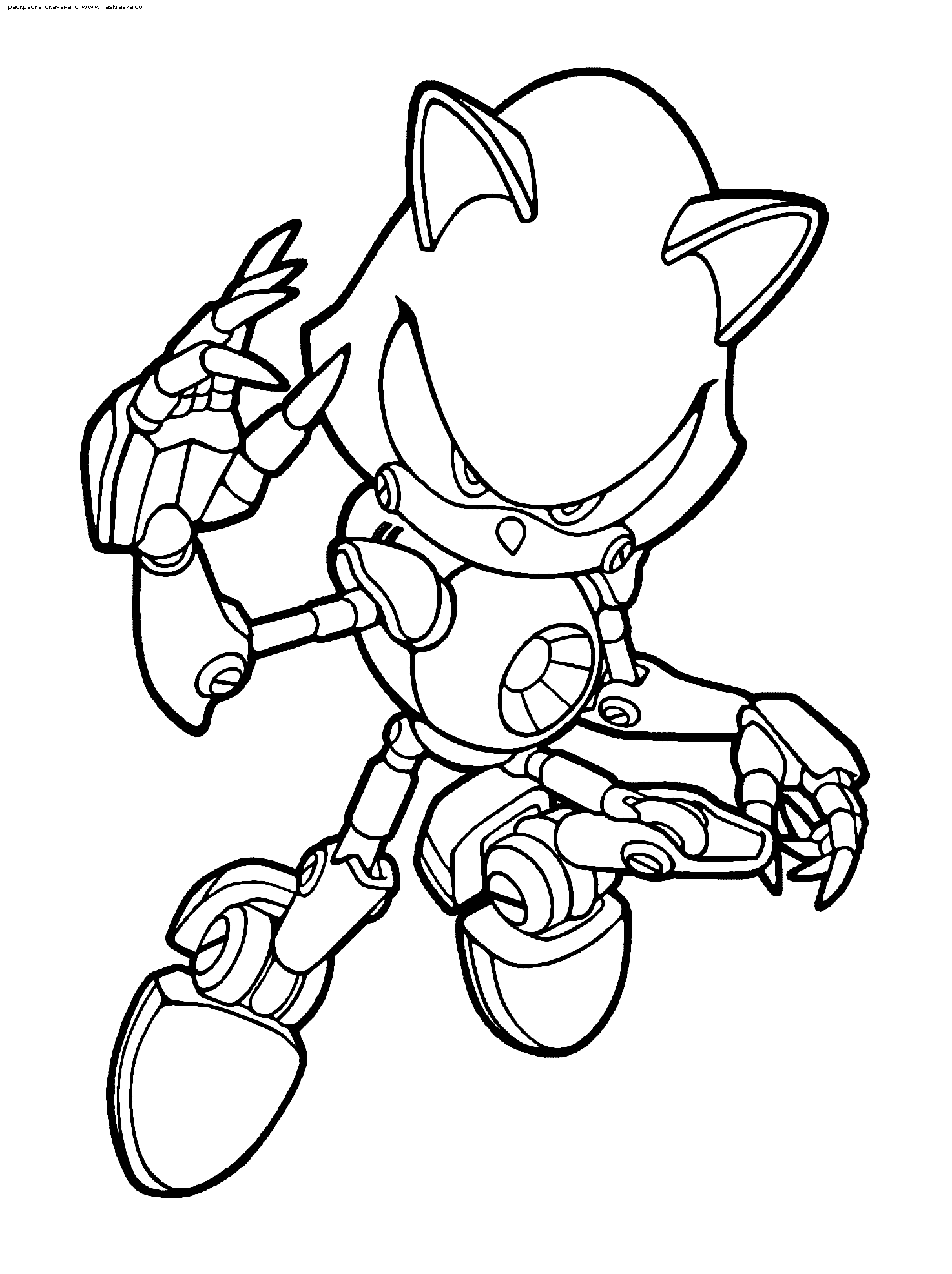 All New Exciting Sonic Coloring Pages Printable 26