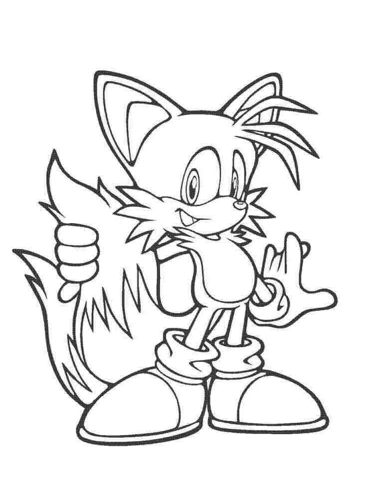 All New Exciting Sonic Coloring Pages Printable 7