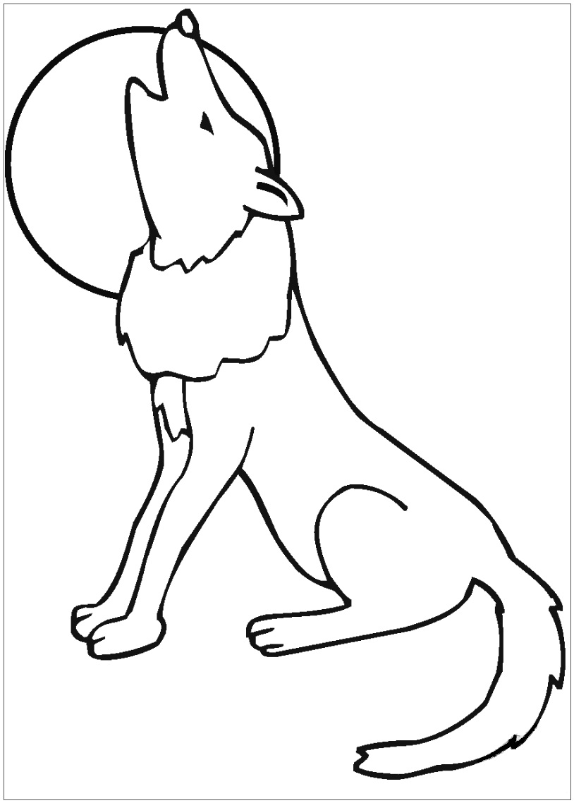 Amazing Werewolf Coloring Pages Printable 18