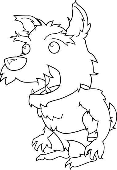 Amazing Werewolf Coloring Pages Printable 21