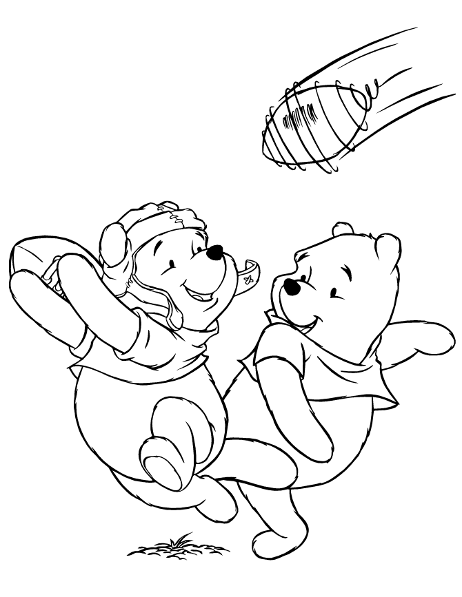 Classic Winnie The Pooh Coloring Pages Printable 17