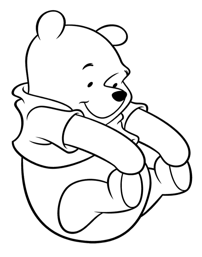 Classic Winnie The Pooh Coloring Pages Printable 31