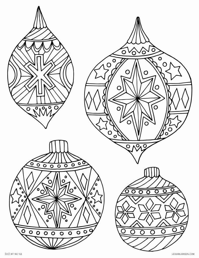 Festive Christmas Coloring Pages Printable 10