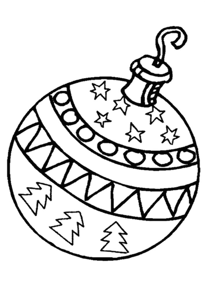 Festive Christmas Coloring Pages Printable 13