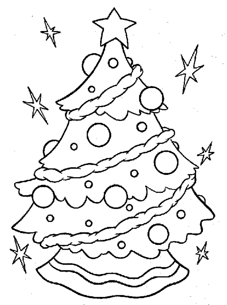 Festive Christmas Coloring Pages Printable 22