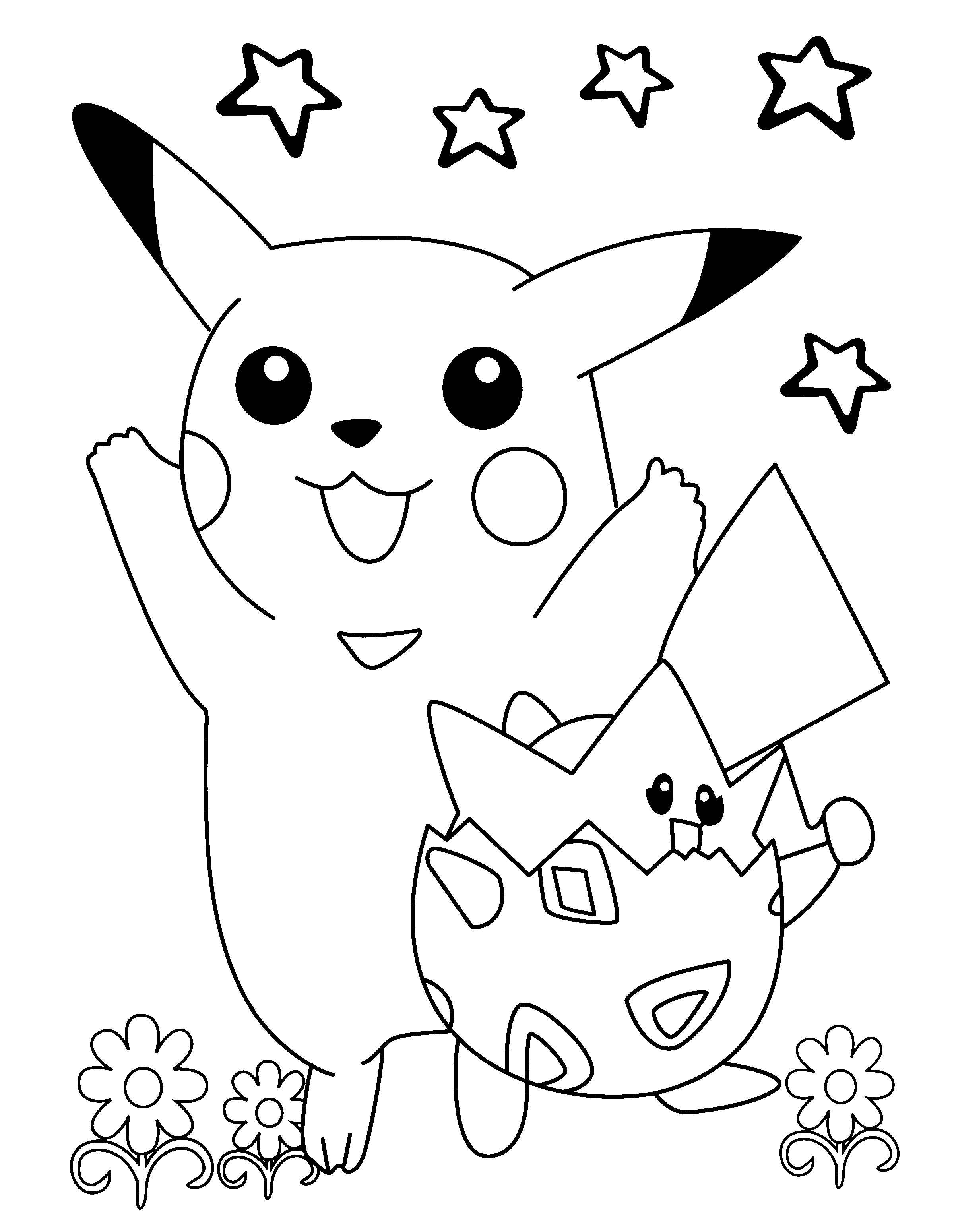 Fresh New Pokemon Coloring Pages Printable 10