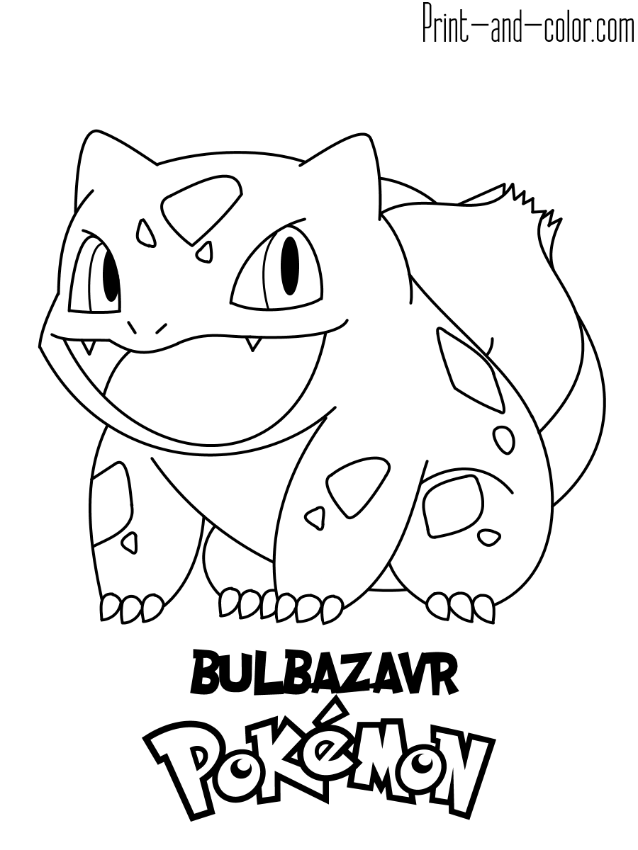 Fresh New Pokemon Coloring Pages Printable 16