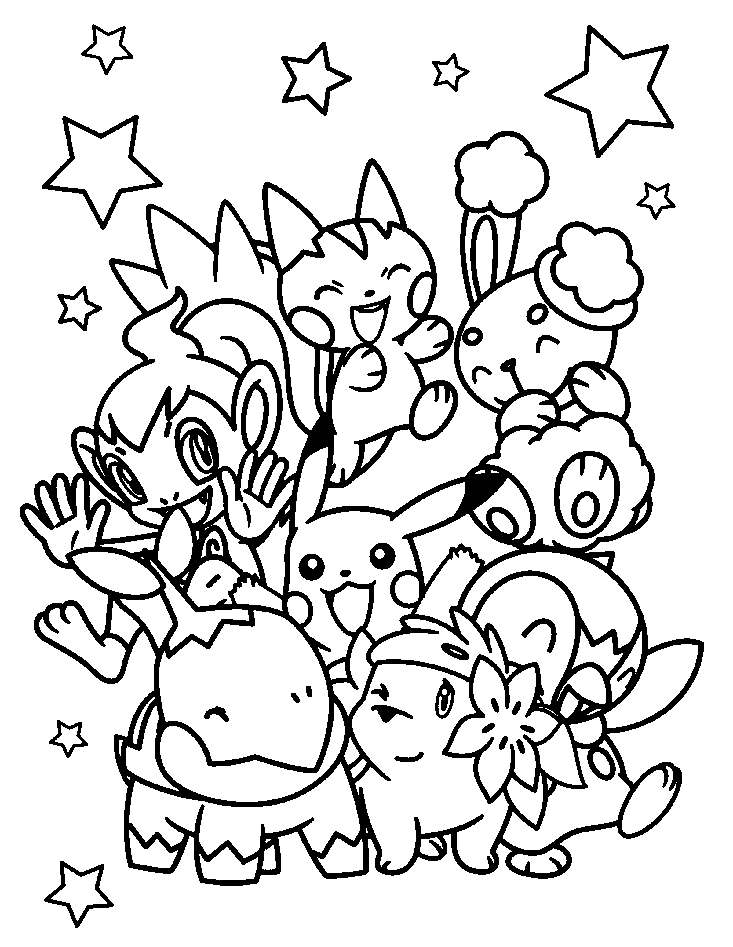 Fresh New Pokemon Coloring Pages Printable 26