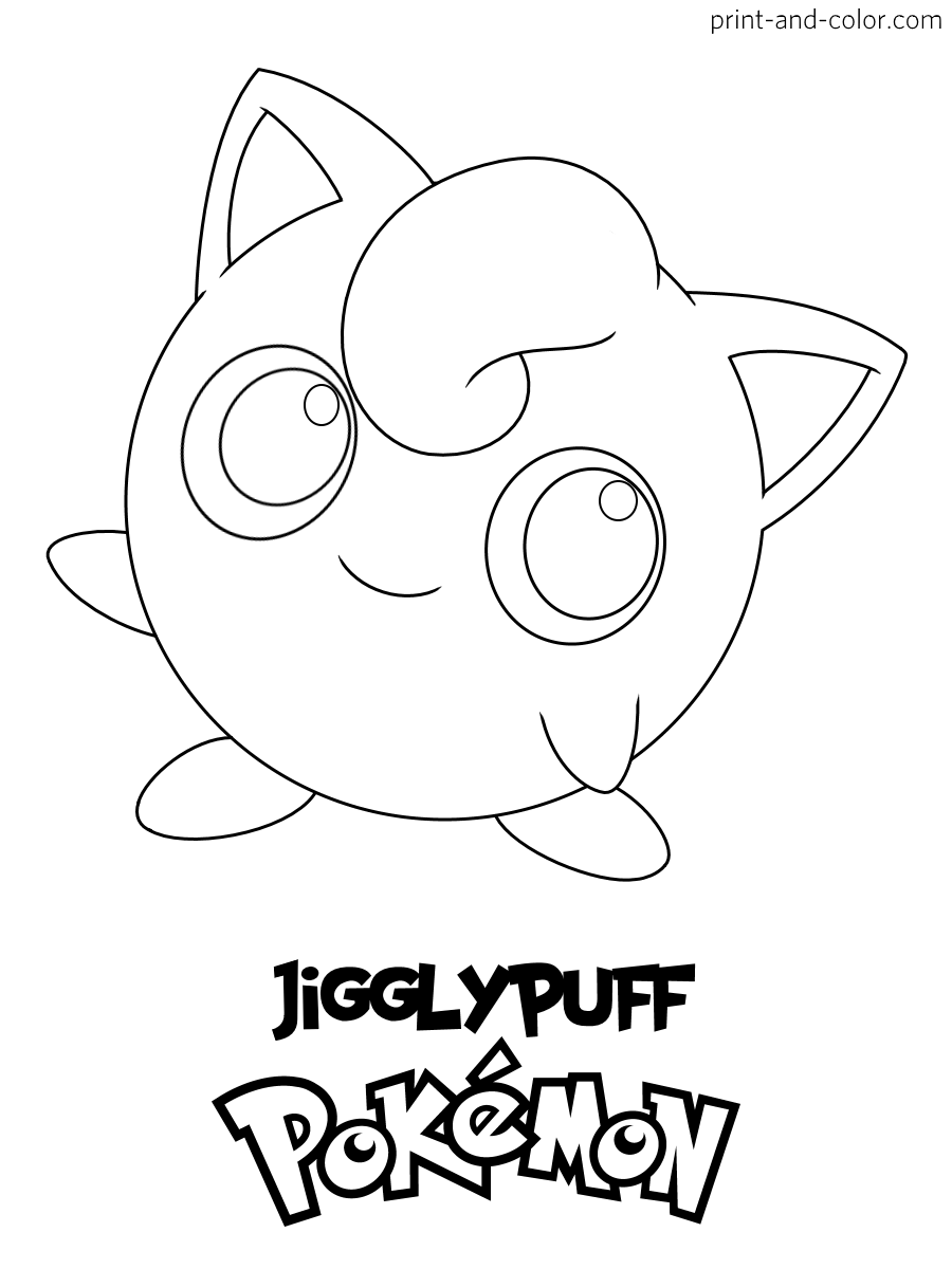 Fresh New Pokemon Coloring Pages Printable 3