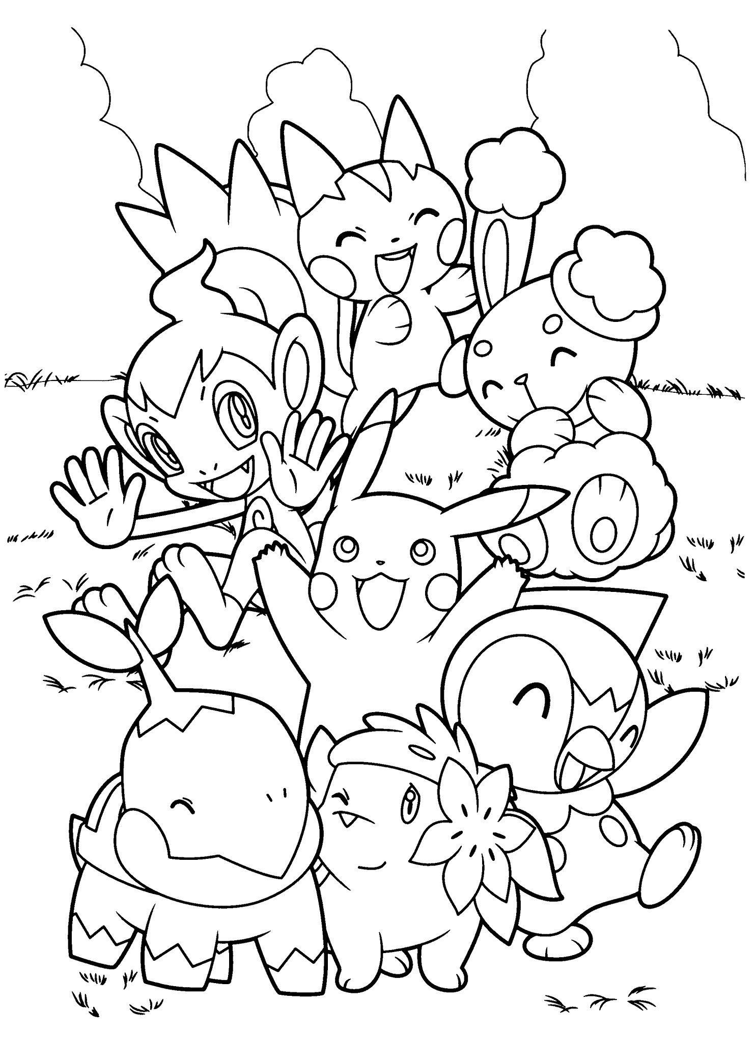 Fresh New Pokemon Coloring Pages Printable 31