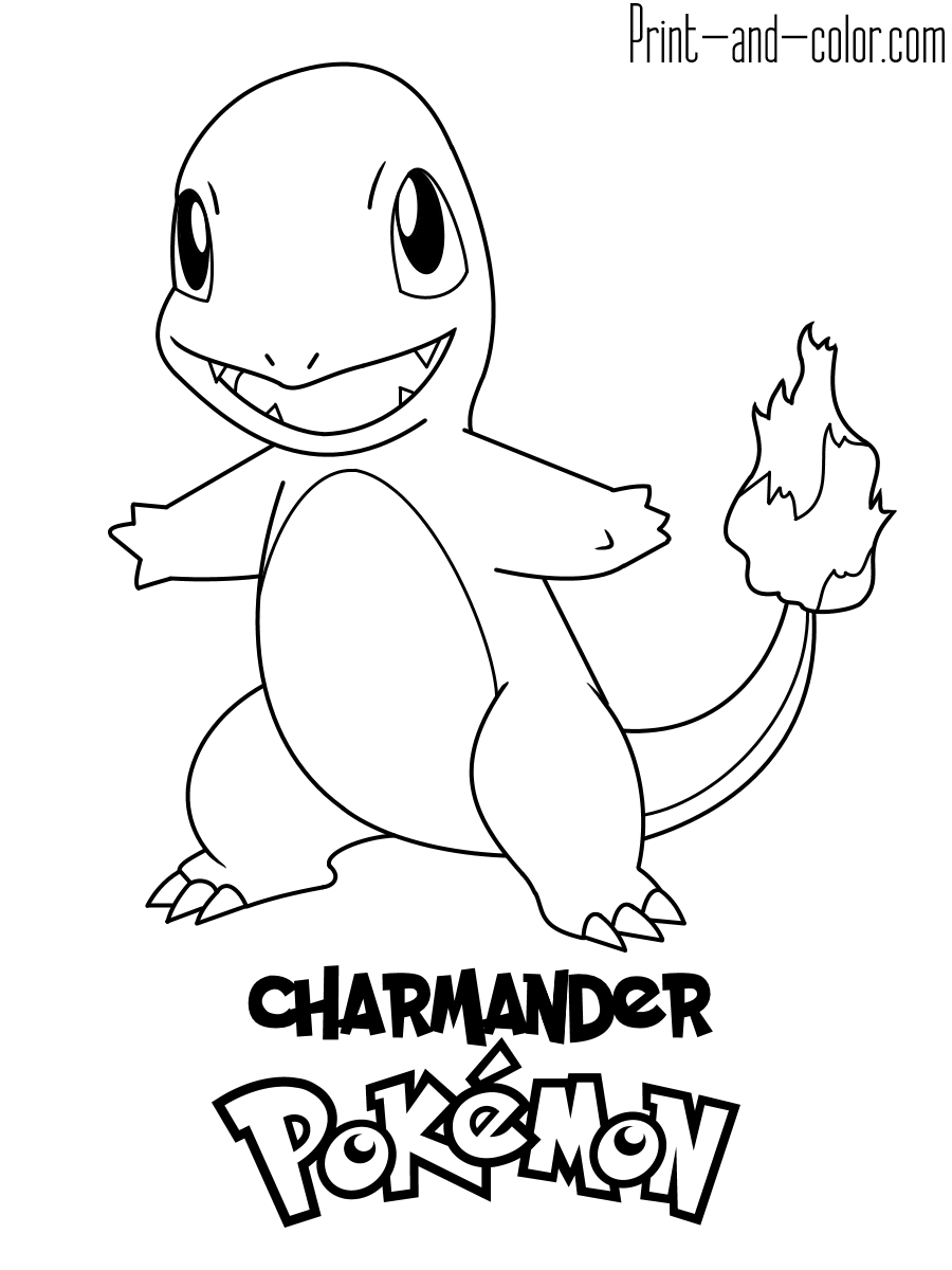 Fresh New Pokemon Coloring Pages Printable 4