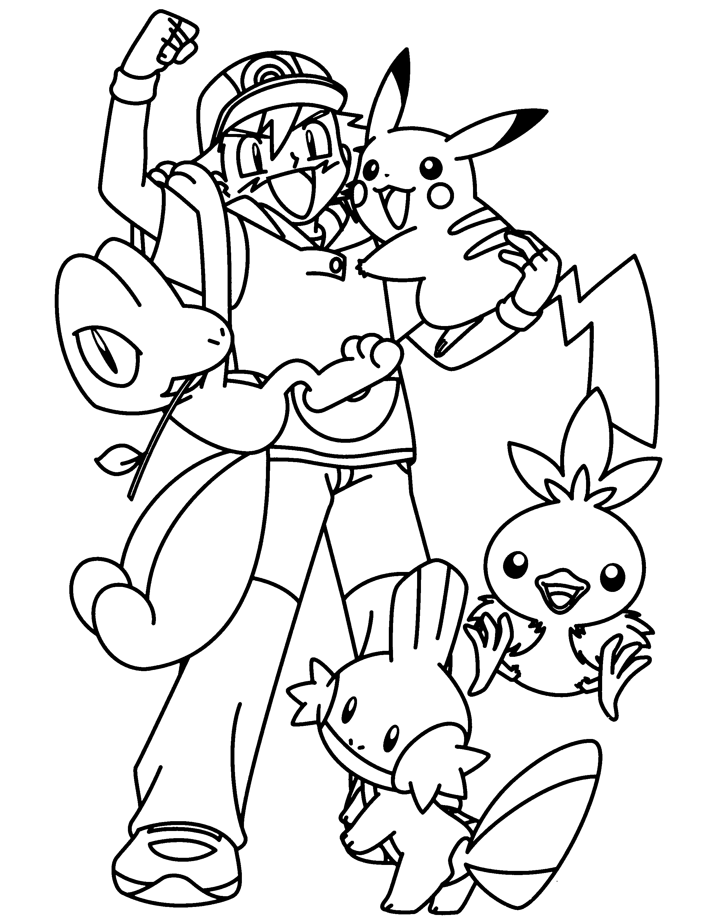 Fresh New Pokemon Coloring Pages Printable 6