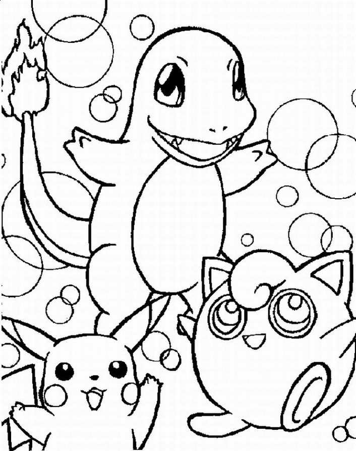 Fresh New Pokemon Coloring Pages Printable 9