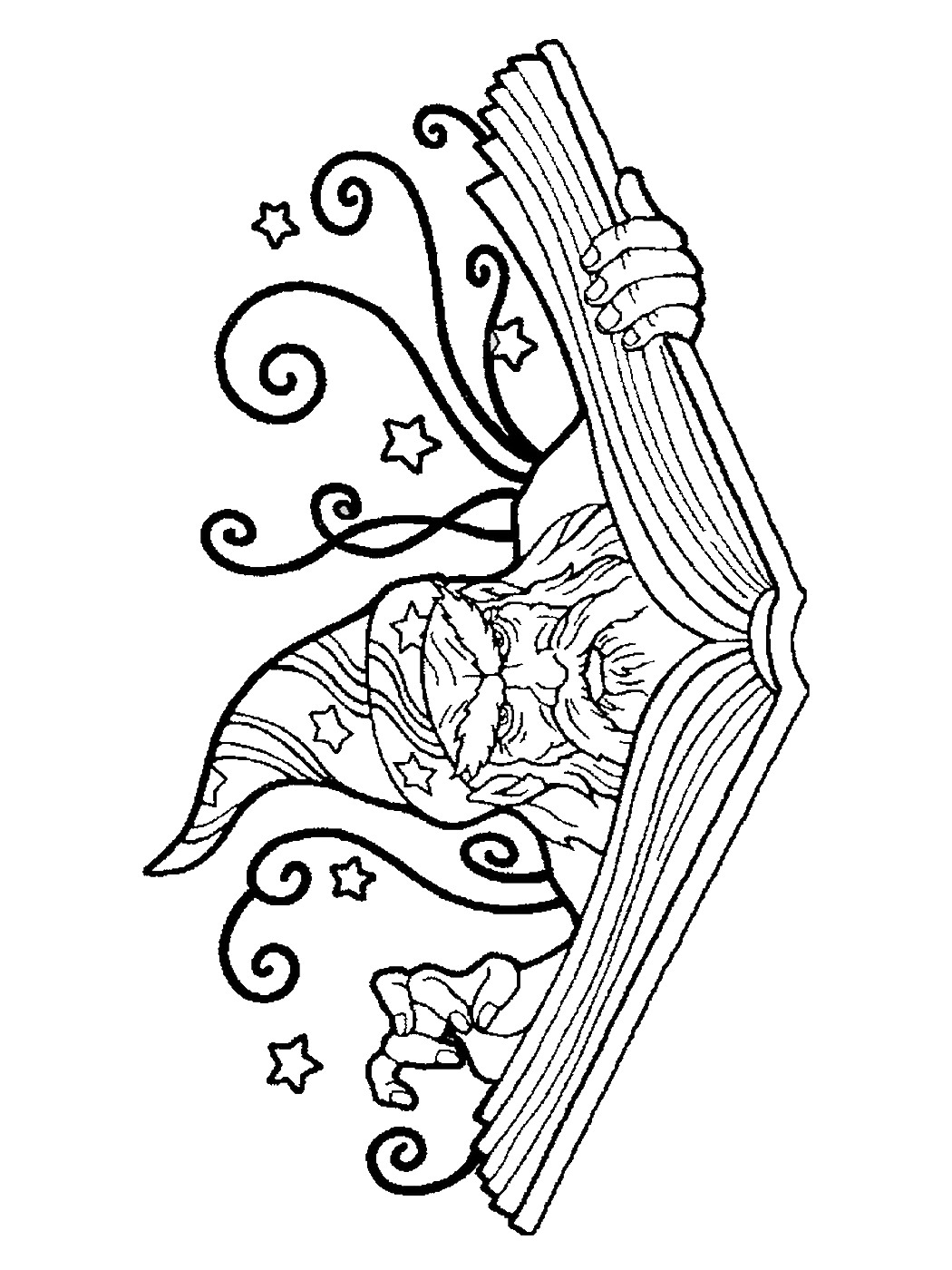 Magical Wizard Of Oz Coloring Pages Printable 11