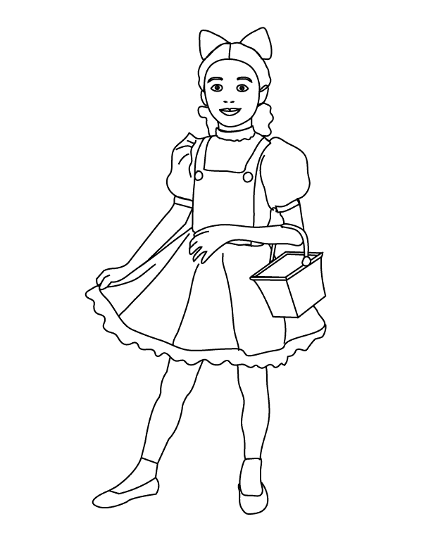 Magical Wizard Of Oz Coloring Pages Printable 18