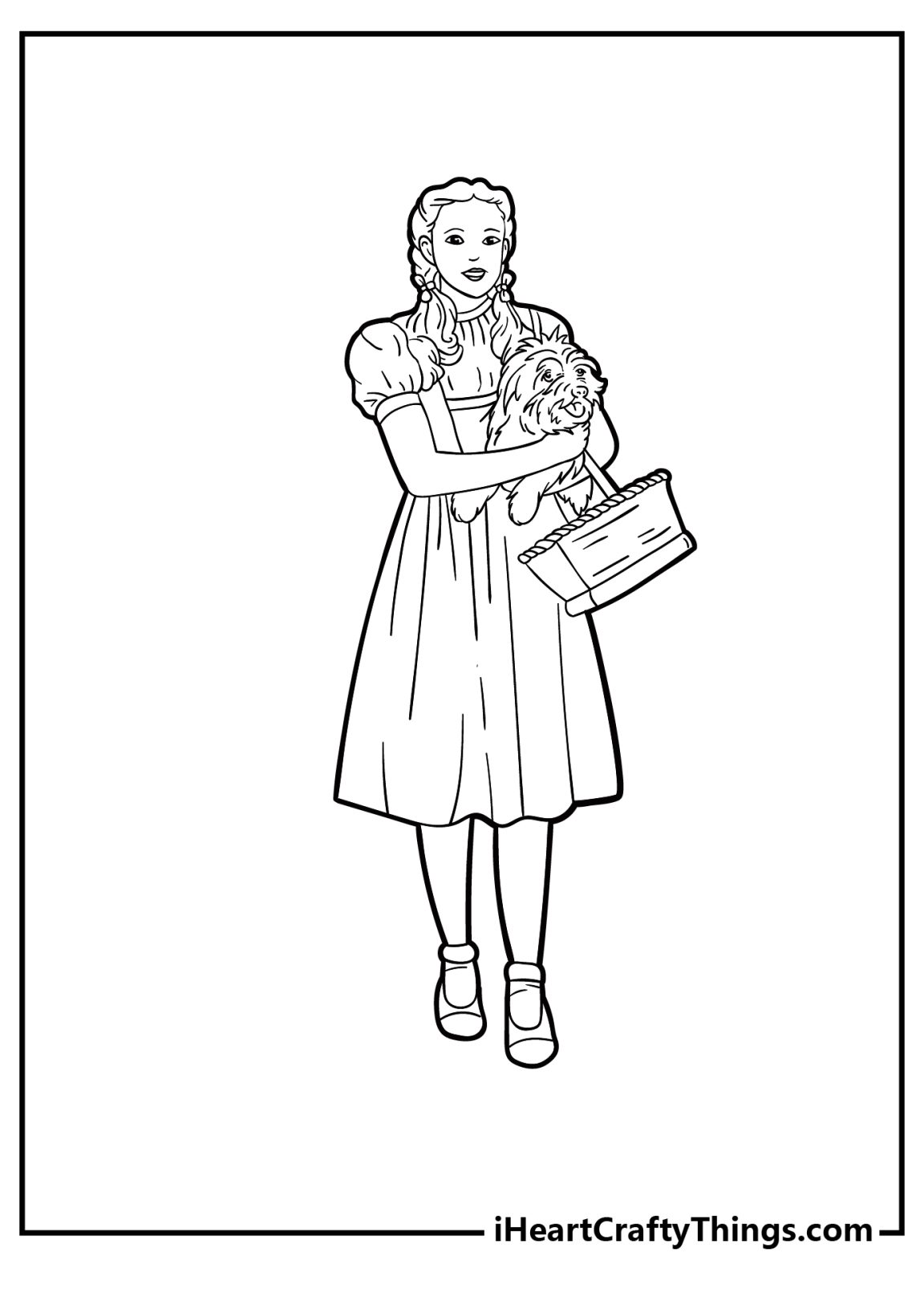 Magical Wizard Of Oz Coloring Pages Printable 24