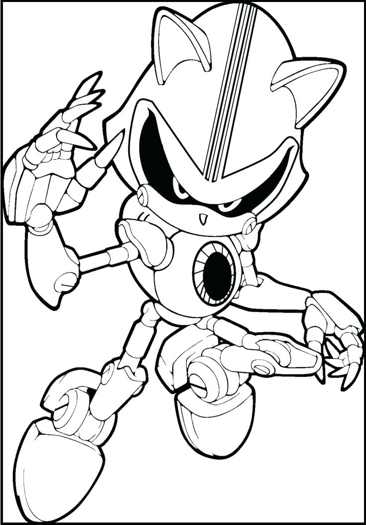 Robotic Coloring Pages Printable 21