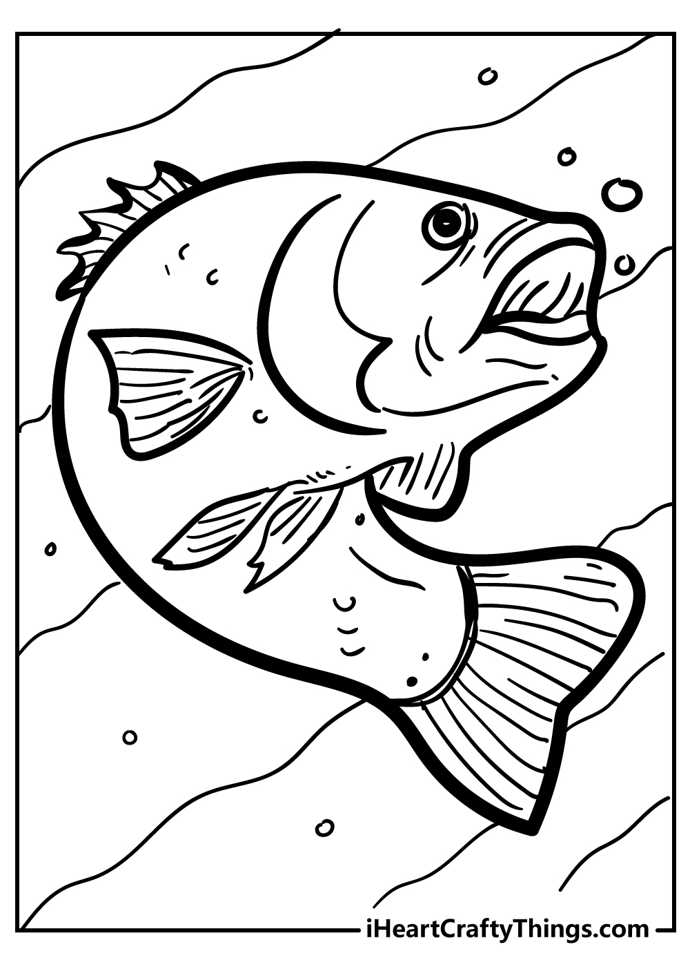 Tropical Fish Coloring Pages Printable 15