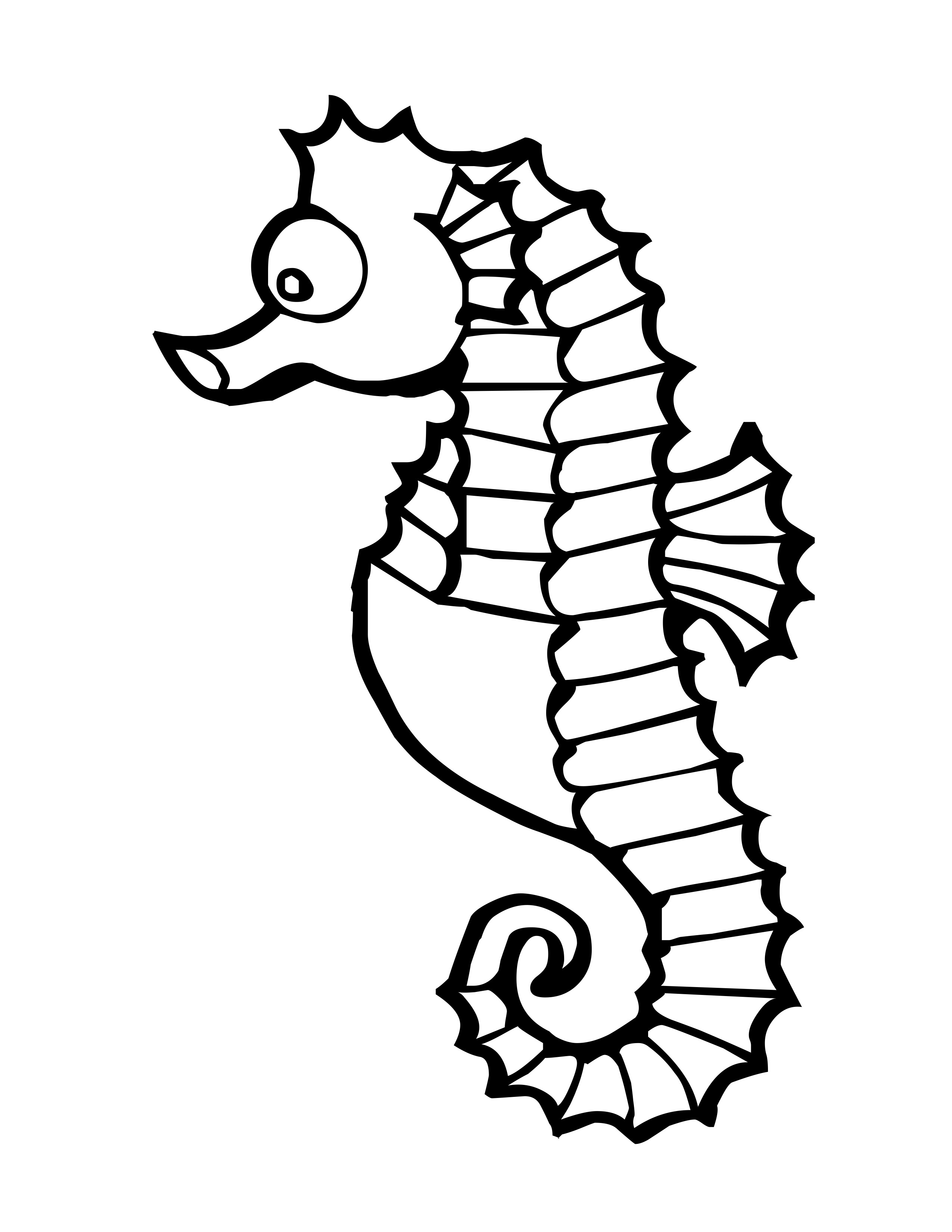 Tropical Fish Coloring Pages Printable 30