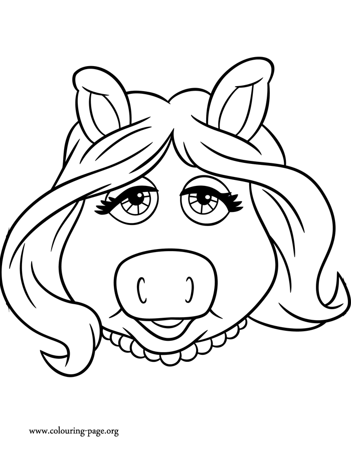 29 Fun Miss Piggy Coloring Page Printable 27