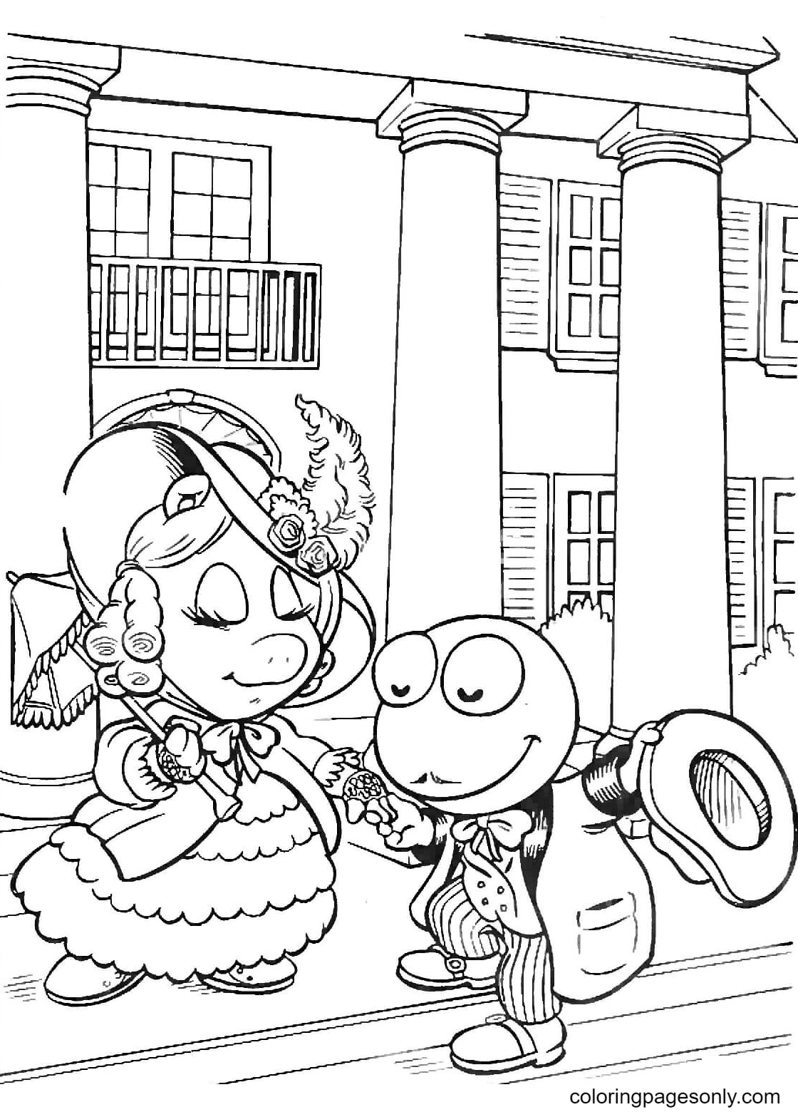 29 Fun Miss Piggy Coloring Page Printable 28