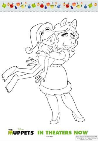 29 Fun Miss Piggy Coloring Page Printable 9