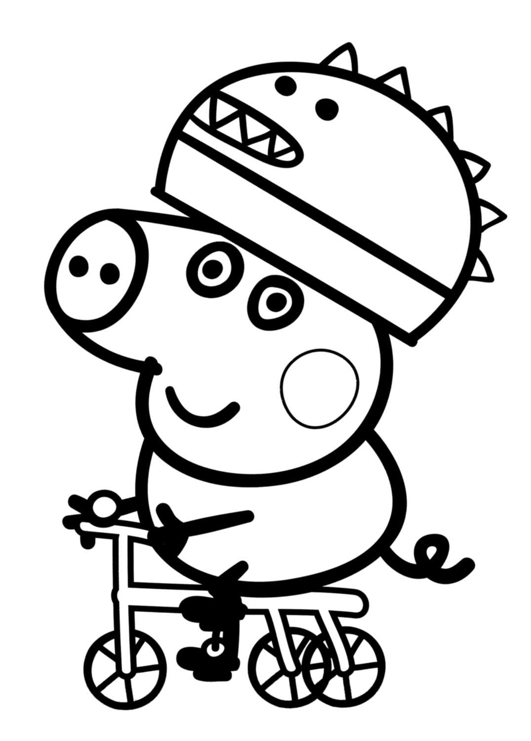 29 Peppa Pig Coloring Pages Printable 10