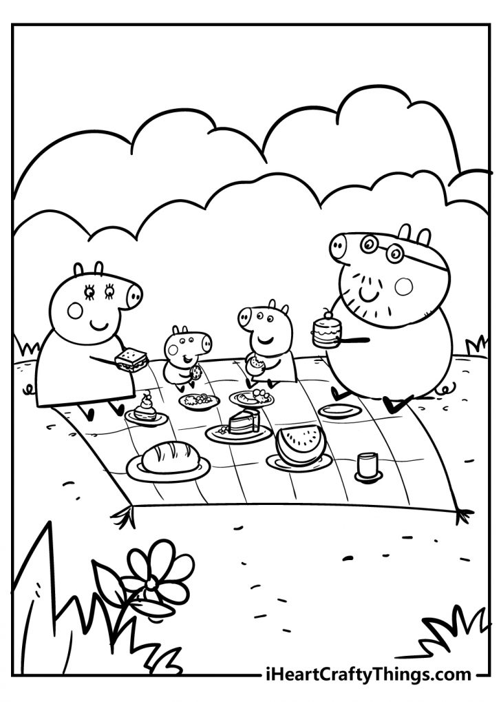 29 Peppa Pig Coloring Pages Printable 30