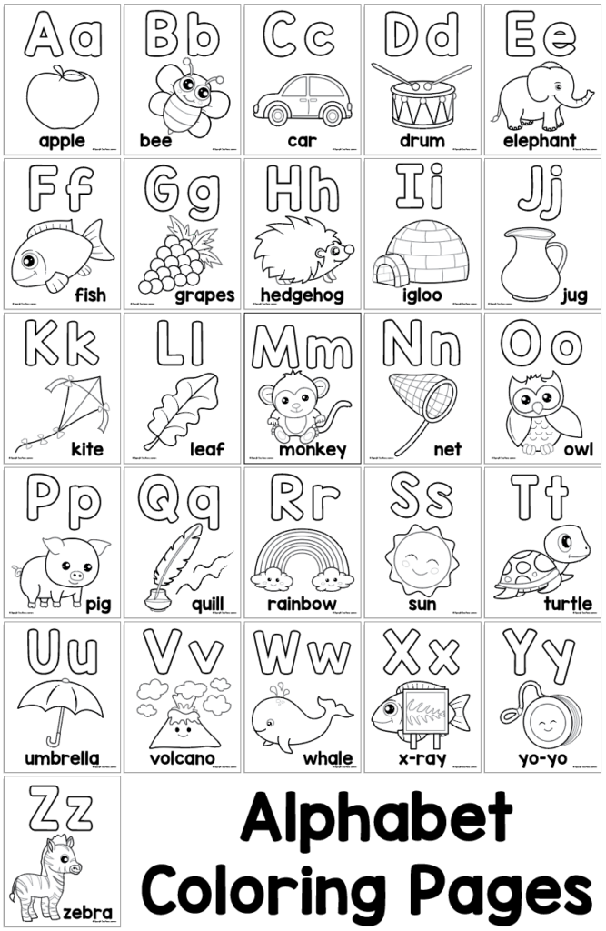 30 Alphabet Letter I Coloring Pages Printable 1