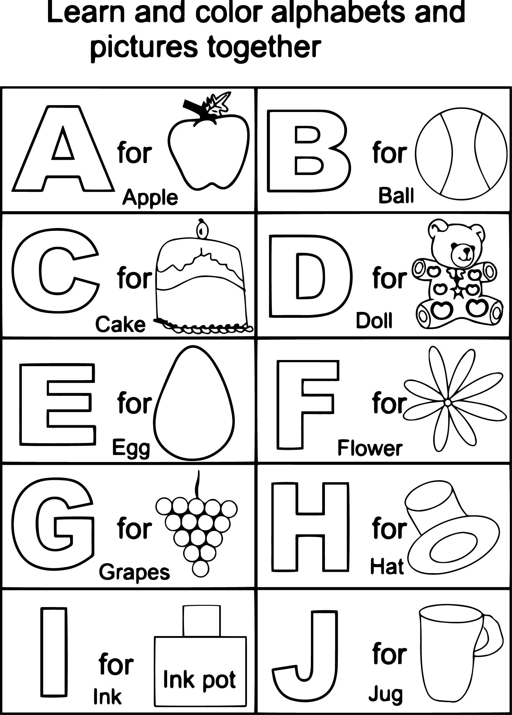 30 Alphabet Letter I Coloring Pages Printable 2