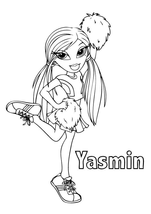 30 Cool Baddie Bratz Coloring Pages Printable 11