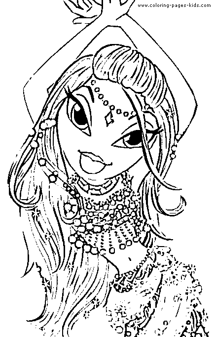 30 Cool Baddie Bratz Coloring Pages Printable 20