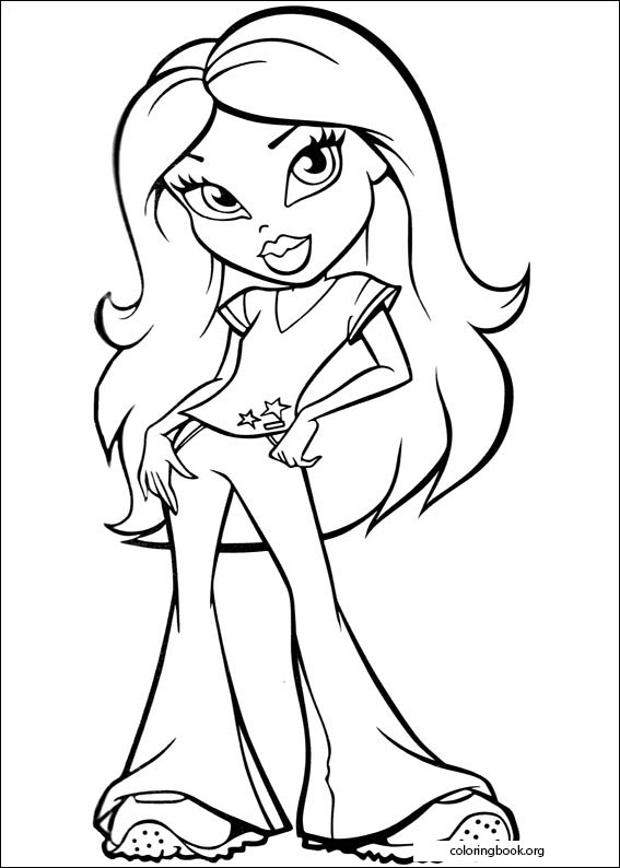 30 Cool Baddie Bratz Coloring Pages Printable 27