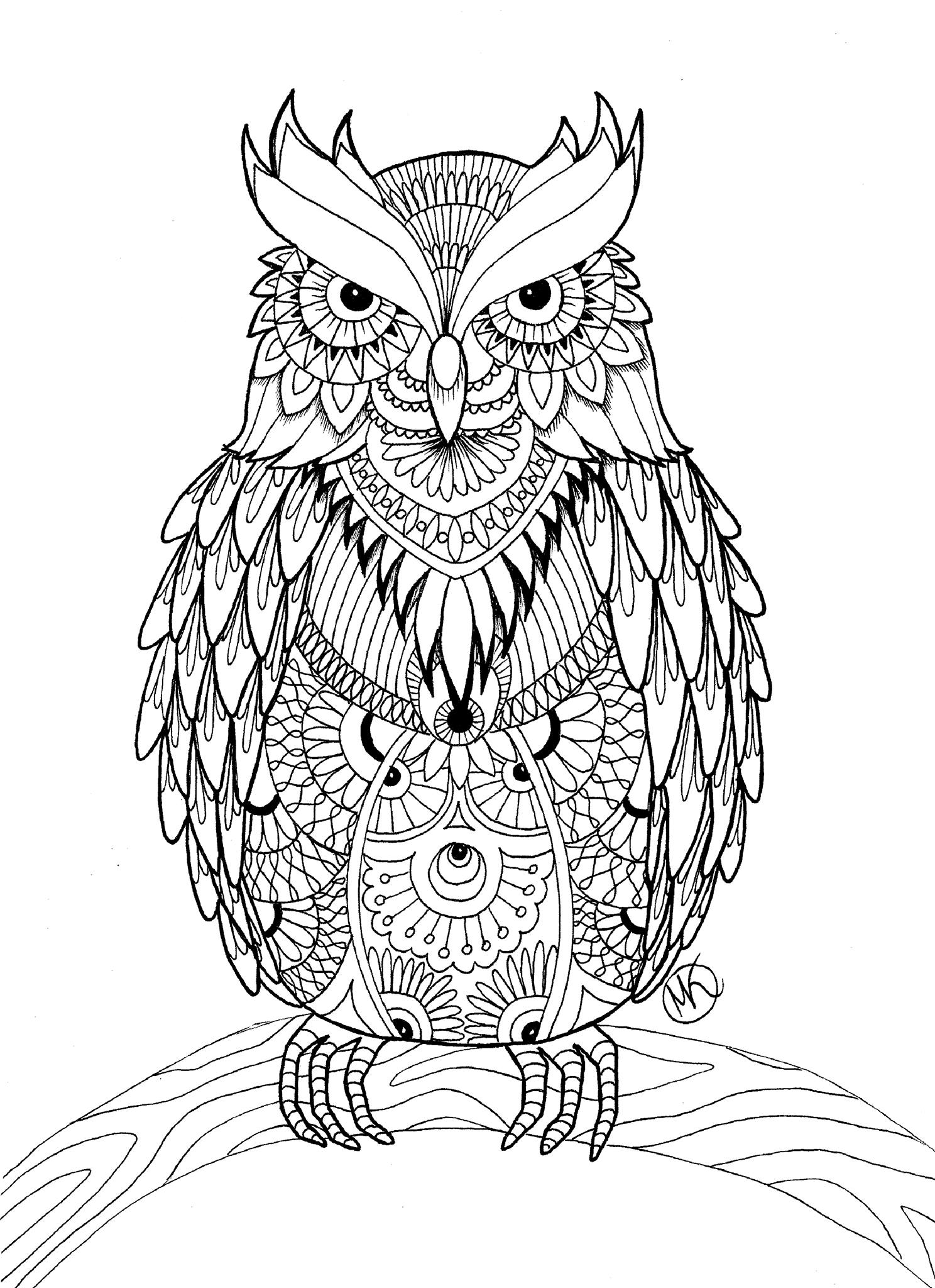 30 Cute Detailed Coloring Pages Printable 14