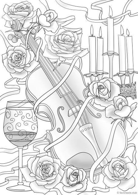 30 Cute Detailed Coloring Pages Printable 21