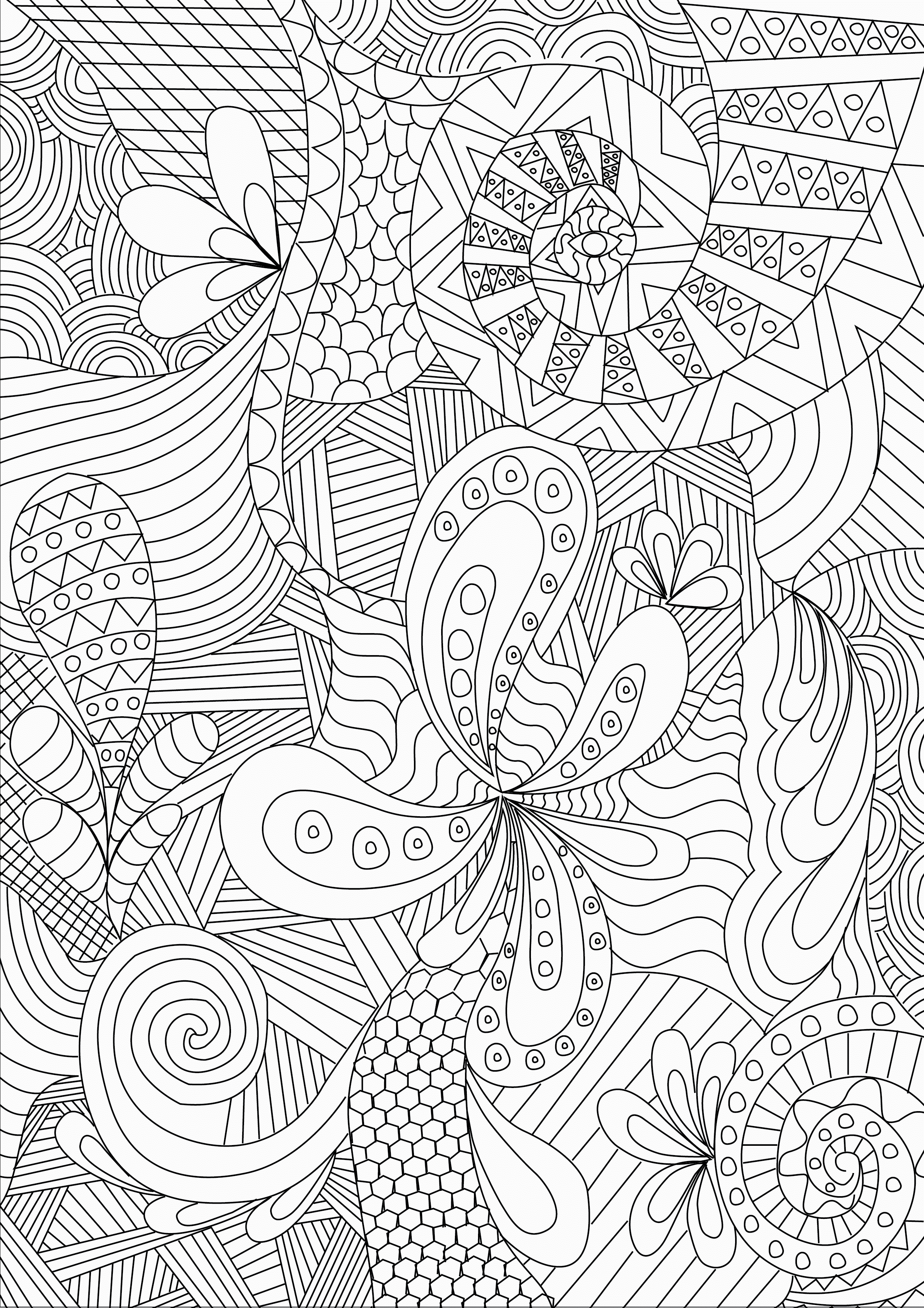 30 Cute Detailed Coloring Pages Printable 26