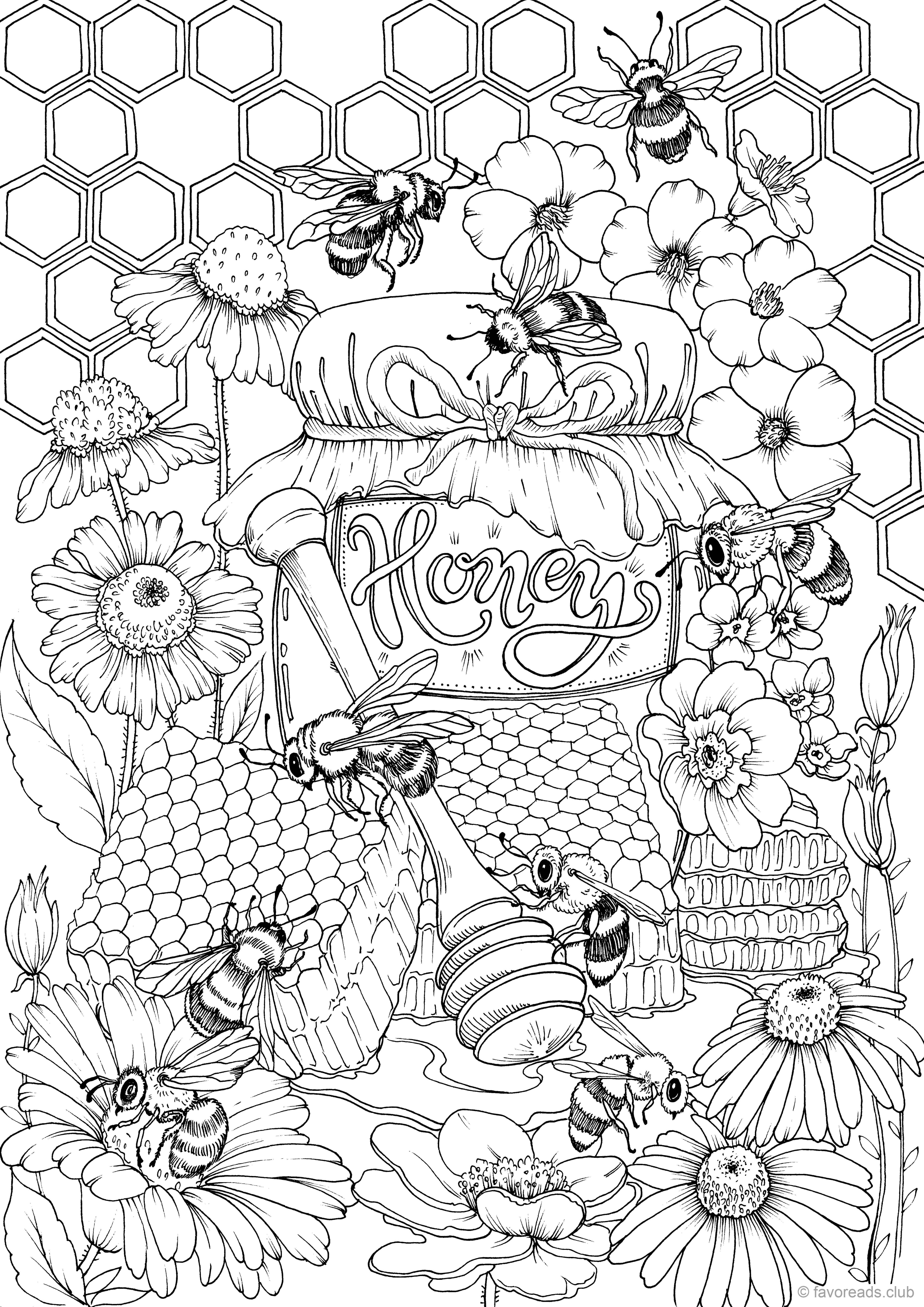 30 Cute Detailed Coloring Pages Printable 5