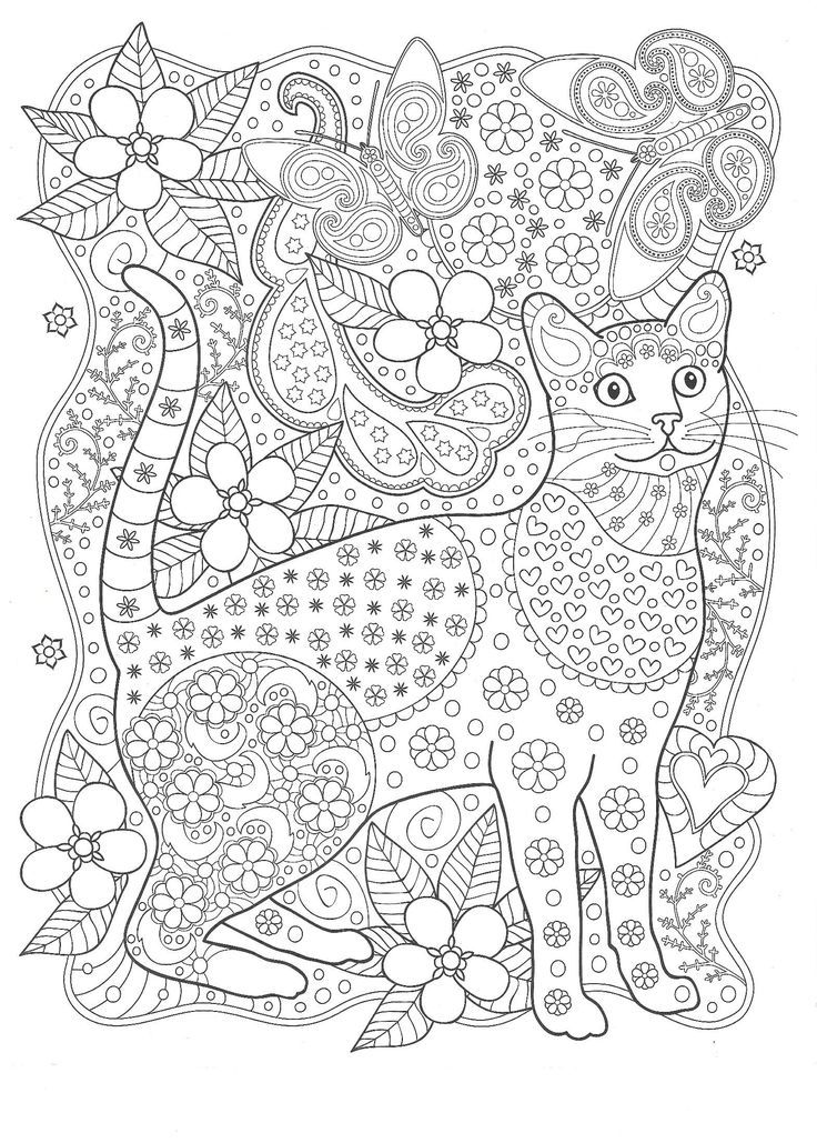 30 Cute Detailed Coloring Pages Printable 9