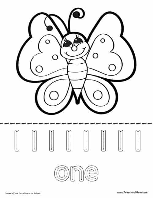 30 Free Butterfly Coloring Pages for Preschoolers Printable 32