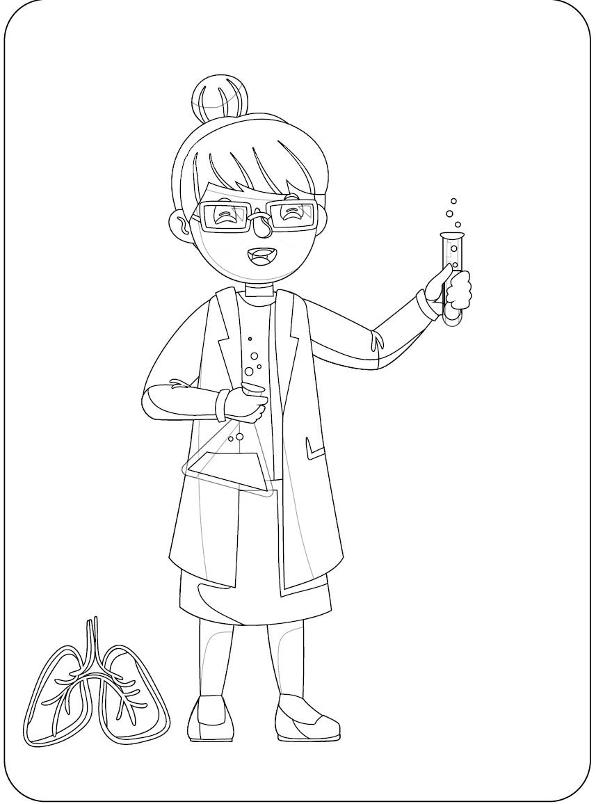 30 Free Career Coloring Pages Printable 15