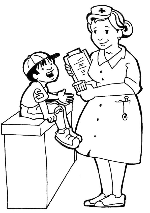 30 Free Career Coloring Pages Printable 2