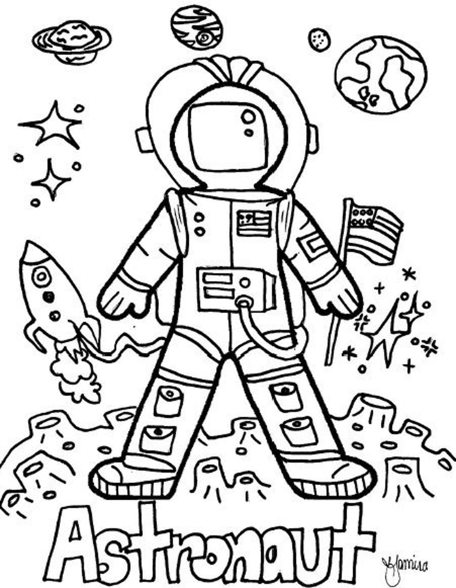 30 Free Career Coloring Pages Printable 30