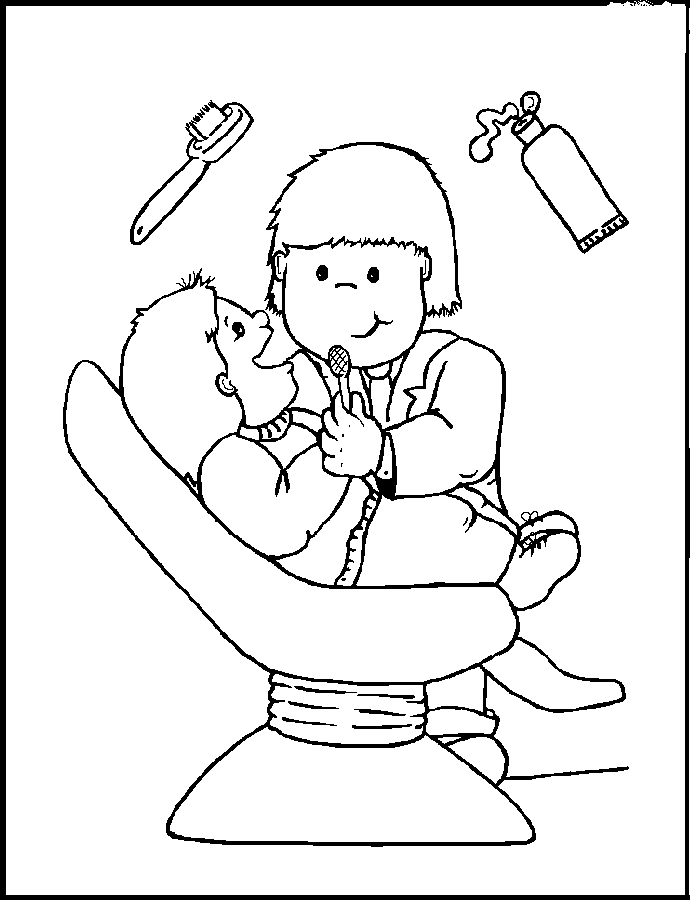 30 Free Career Coloring Pages Printable 34