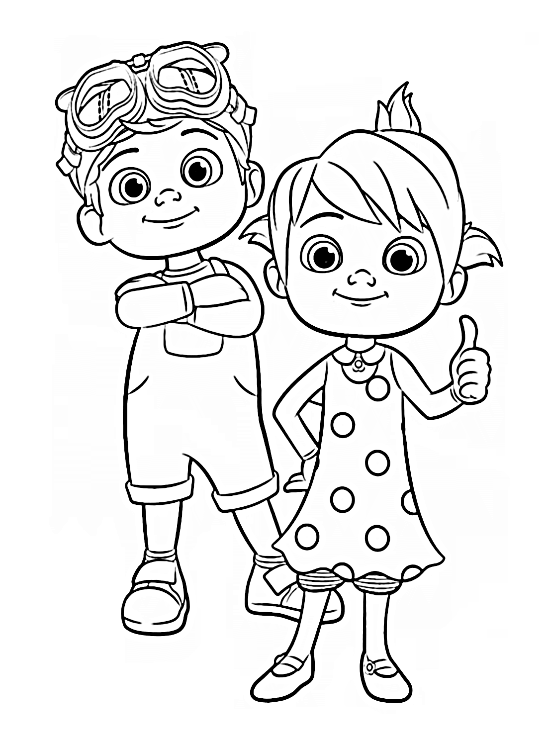 30 Free Printable Cocomelon Coloring Pages 15